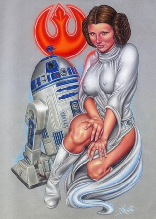 Tim Harris - Leia and R2-D2 (Your My Only Hope)